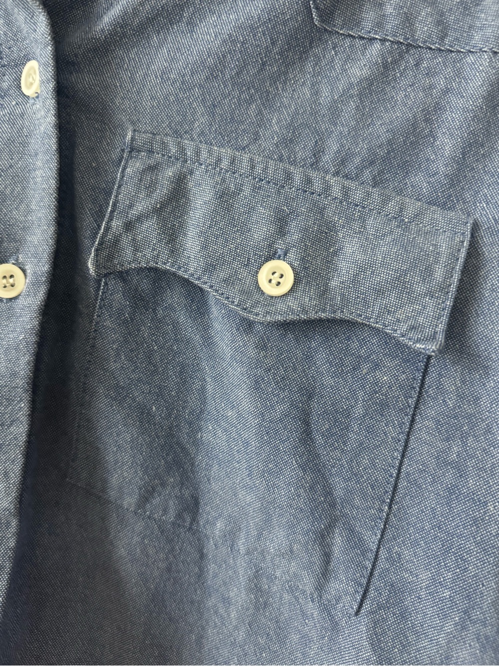 Cropped Button Up Shirt - Picture 4 of 6